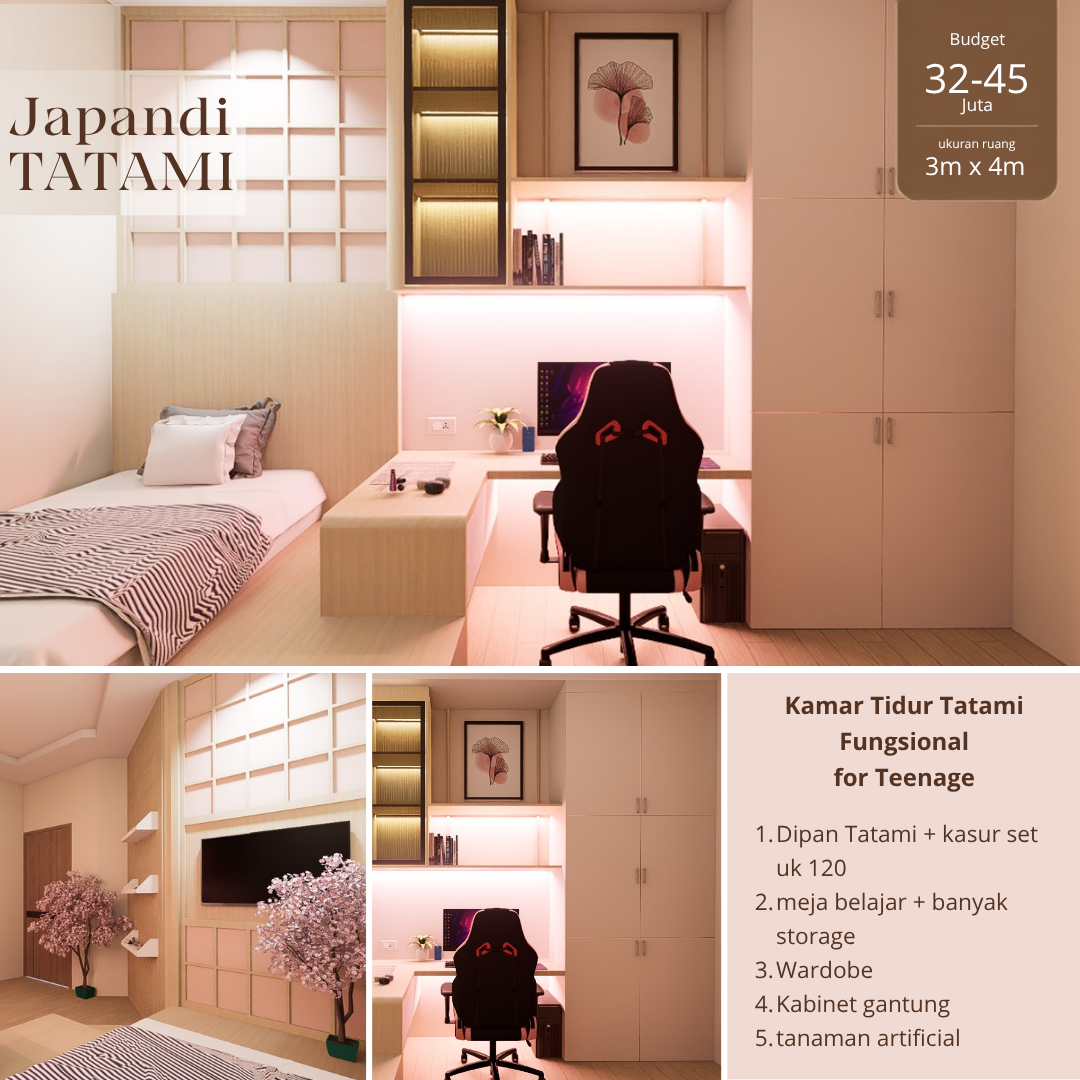 Japandi Bedroom 3