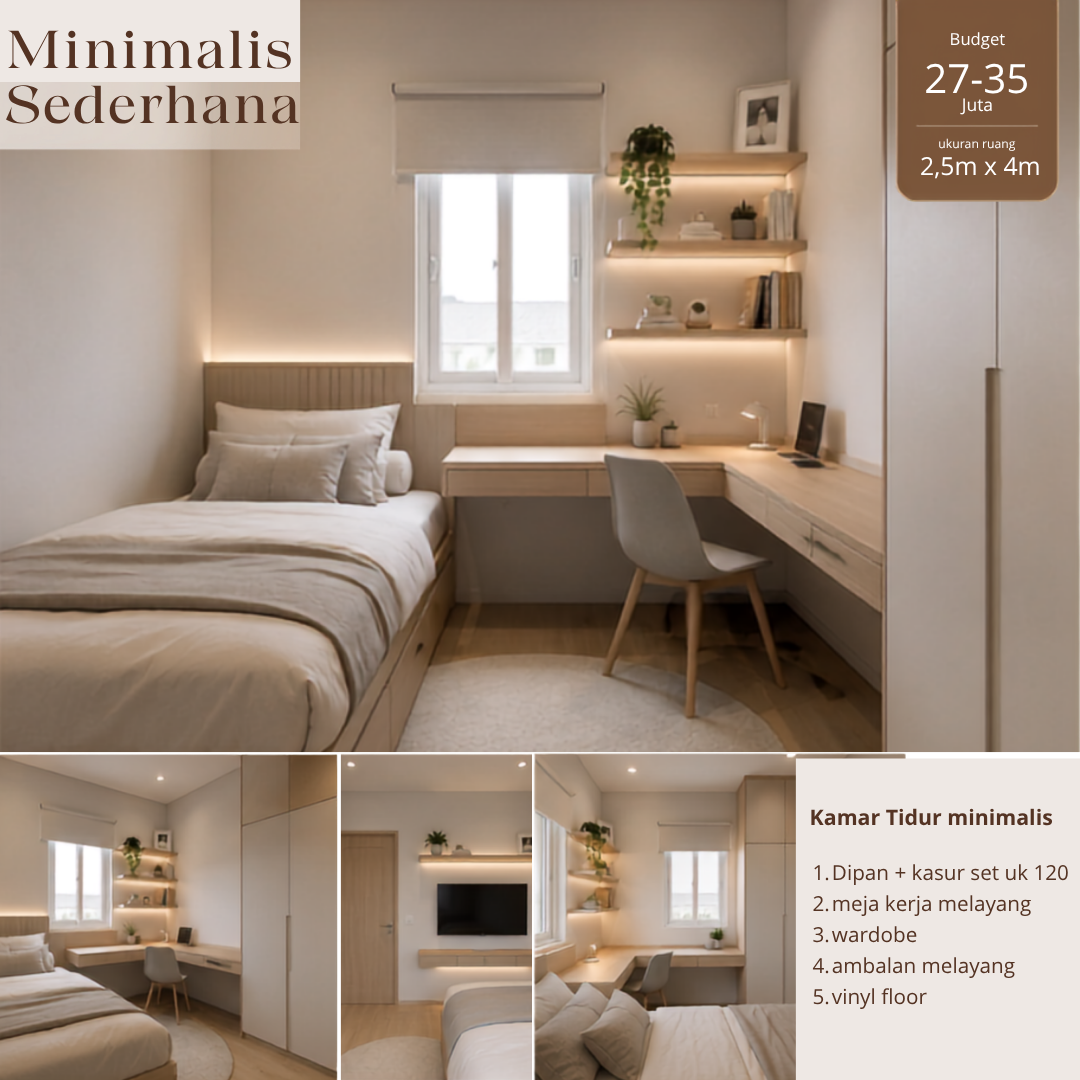 Minimalist Bedroom 3